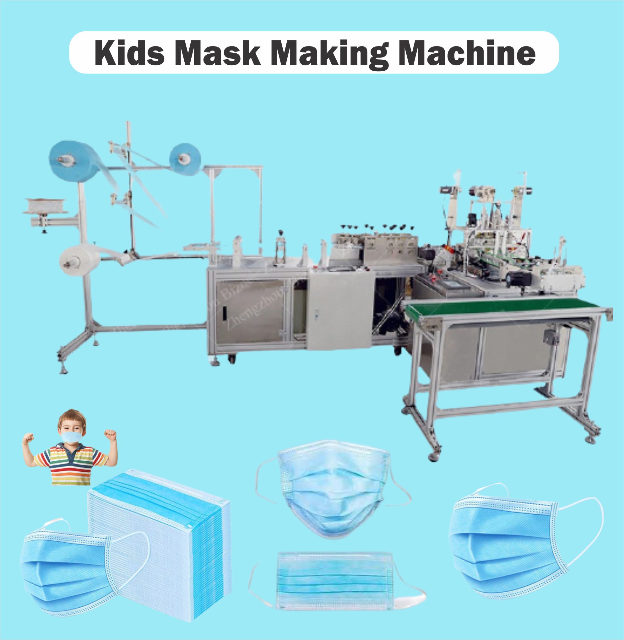 Kids Face Mask Making Machine