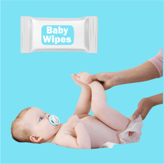 Crude Material Baby Care Wipes